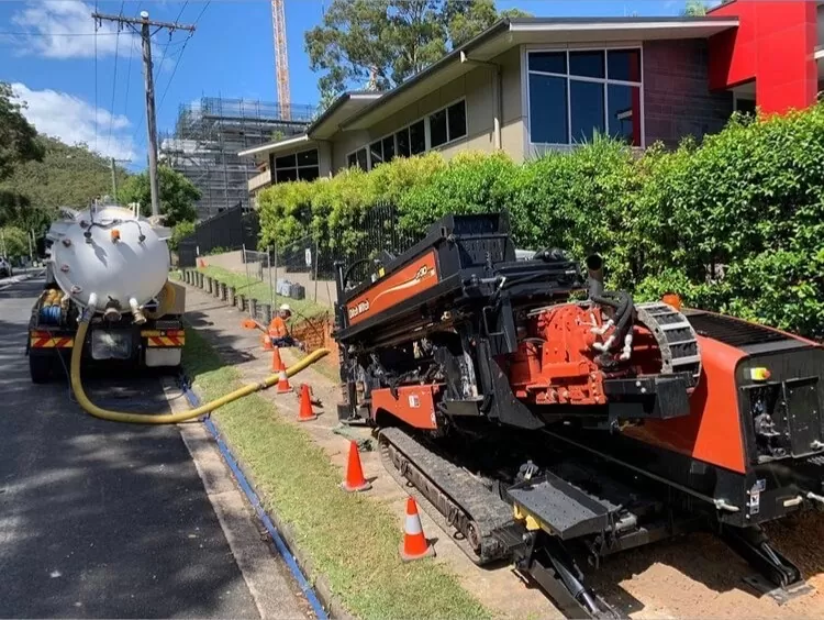 drilling under road