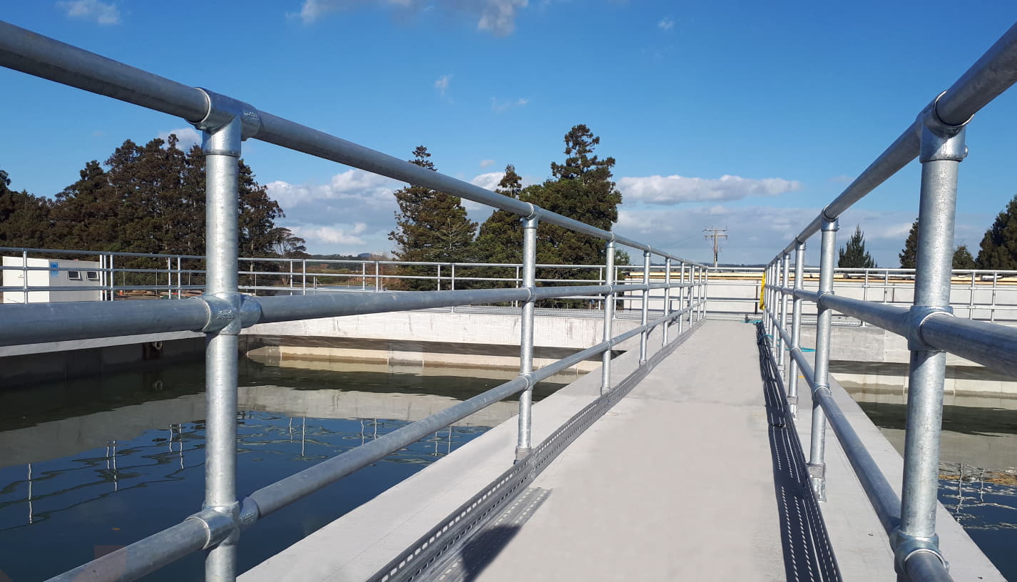 Industrial balustrade design Australian standard